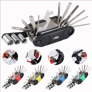 Portable Multi-Function Bike Tool Kit